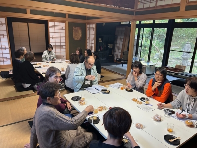 林氏自宅での交流会