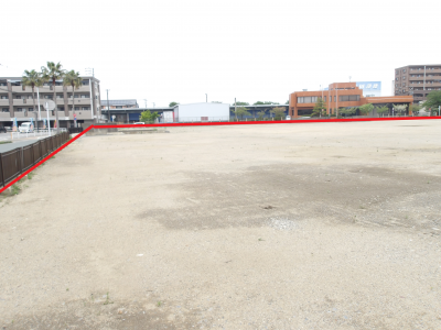 物件北西側から