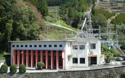 矢部川発電事務所写真(木屋発電所併設)