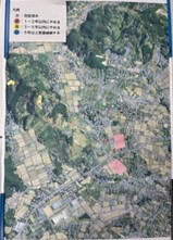 営農意向により色分けした地図