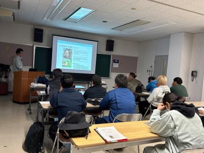 灰色かび病リスク管理の研修