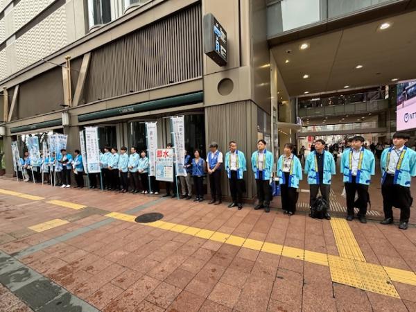 天神開始の全体挨拶
