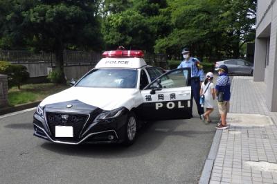 過去の警察棟見学の様子