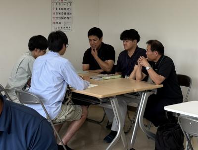 個別相談のようす