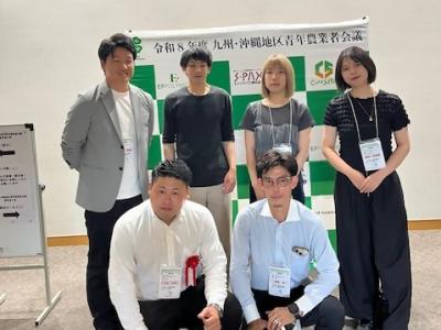 応援に参加したクラブ員の集合写真
