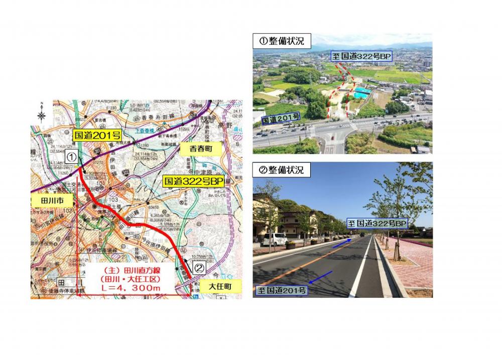 事業区間の写真