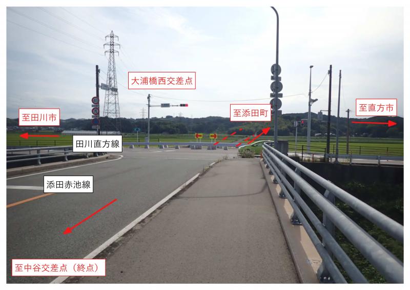 事業区間の写真(赤池2工区の1)