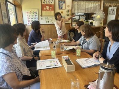 農家レストランまねき猫での説明