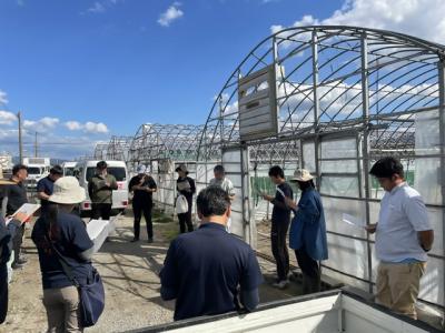 1現地研修の様子