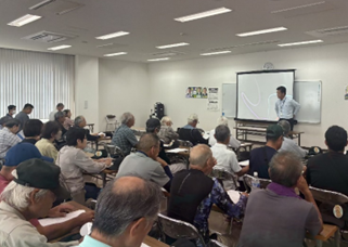 JA筑前あさくら 羽野園芸部長のあいさつ